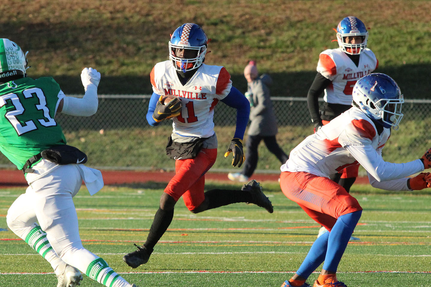 Mainland Regional vs Millville football print